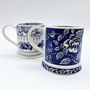 JAMES SADLER | "Afternoon Tea" floral coffee mugs